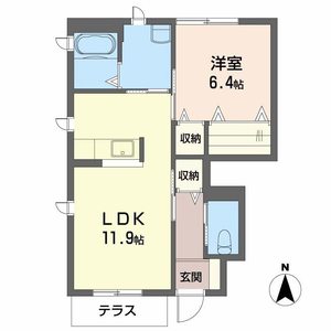 リジエール南屋敷Ⅰ・Ⅱ 2101号室