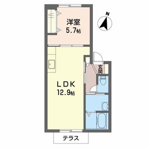 ミルキーウェイⅠ・Ⅱ 1102号室