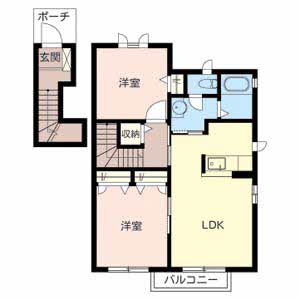 コンフォーレ丸山Ａ・Ｂ A201号-16