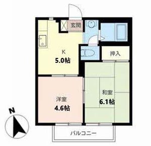 サニーハイツ・サチＣ・Ｄ C203号-2