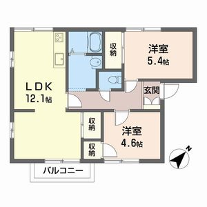 フレール奥須磨B B201号-2