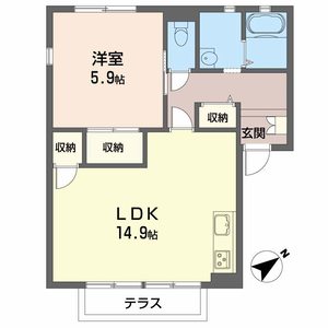 シティハイツ北六甲２ 2102号室