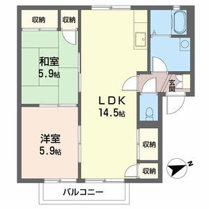 ボンジョルノ北六甲 0202号室