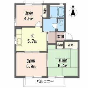 ディアス甲栄台Ｄ D201号-2