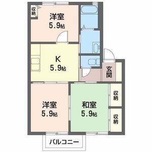 しあわせ荘Ｂ B208号室