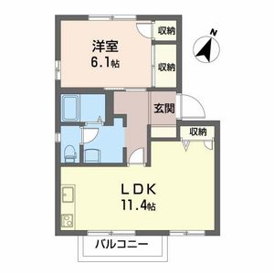 ハイツ吉尾Ⅰ 1202号室