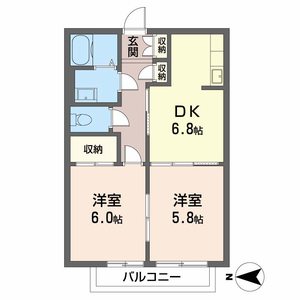 ヴェルデ須磨Ｂ B208号室