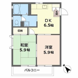 グラスグリーン B207号室