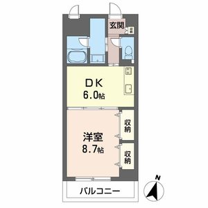 ヴィラ　ヴァレ　オカモト　イースト 0405号室