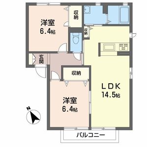 シャーメゾン・ヒロＢ B203号室
