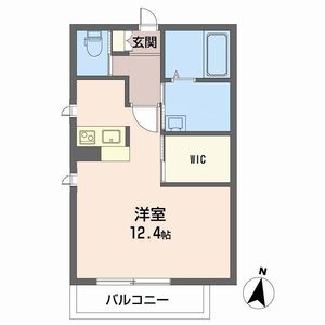 ラフィネＨＡＮＡ　Ａ棟 A201号室