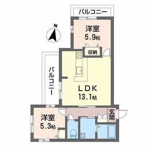 シャーメゾンコーストパート 0303号-2