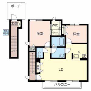 ヴィラ アンソレイエ 0202号-12