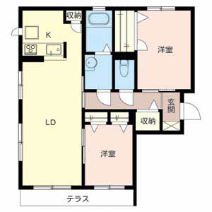 シャーメゾン鶴見緑地 0106号-2