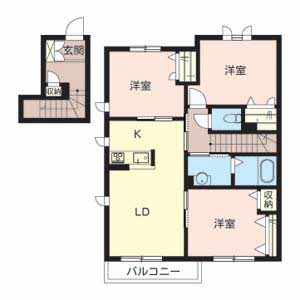 ソレイユ上野芝0202-2