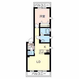 サンモリッツ　北田辺ⅠA301-2