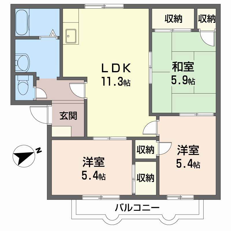 並木ハイツ．A105-2