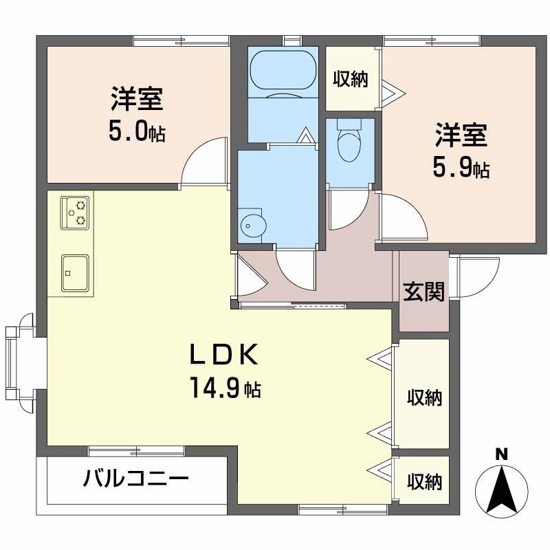 サニービレッジ男山 0107号-13
