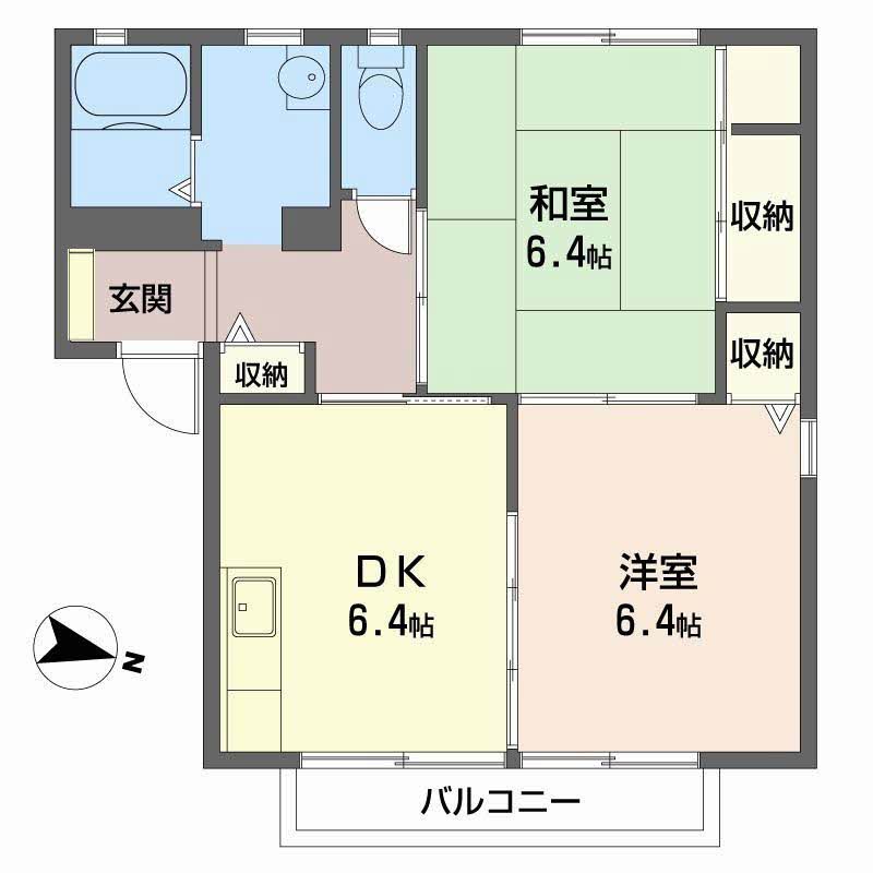 レインボーハイツＵＥＭＯＲＩ 0202号-12