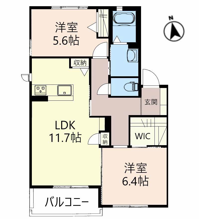 ツインヒルズA102-2