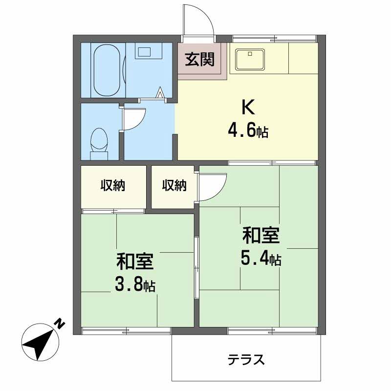 信夫ハイツ 0103号-2