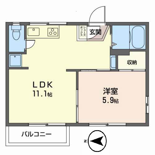 香櫨園ハイツ 0201号-14
