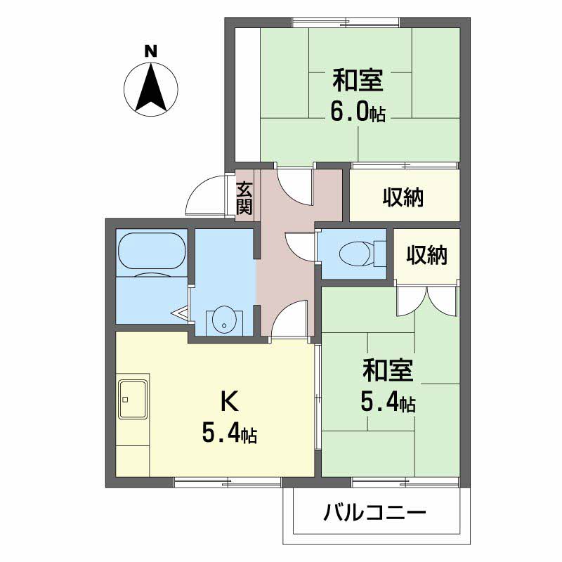 谷口町ハイツＡ A203号-2