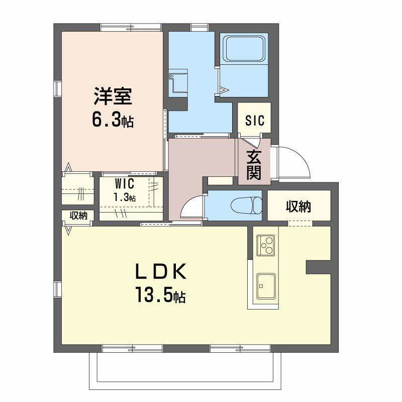 翠ハイツ A103号-2