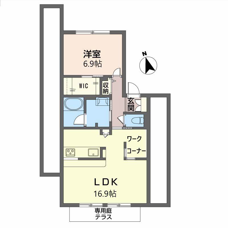 くるみハイツ 0102号-2