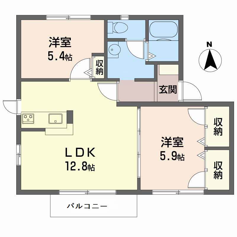 ハイツＤＯＵＹＡＭＡ 0202号-2