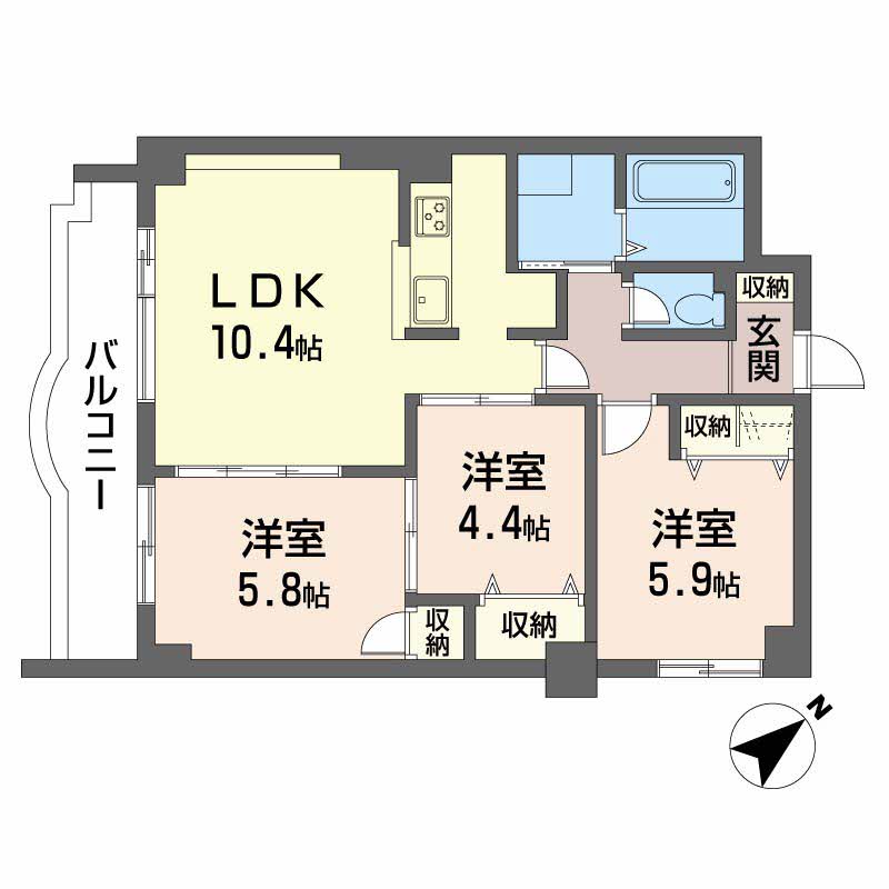 メゾン鳥居坂 0304号-2