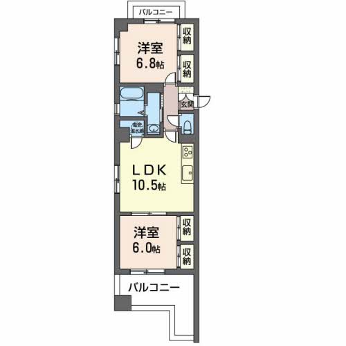 ＬＵＭＩＥＲＥ甲子園一番町 0505号-2