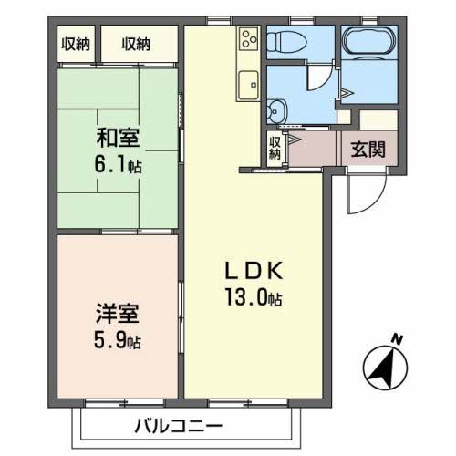 パークサイド安倉 0203号-2