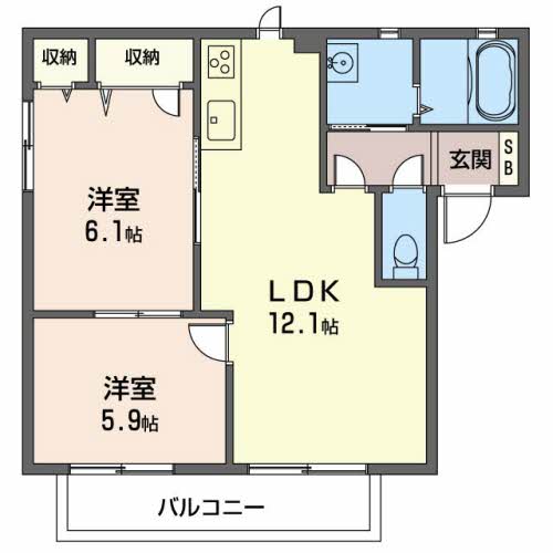 MOMMY BELL A棟、B棟 A201号-2