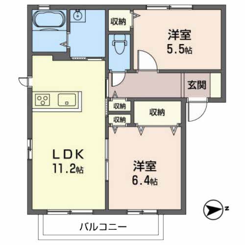 シャーメゾン大庄D201-2