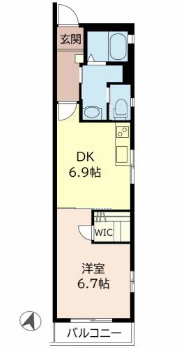 ツインコート　Ｗ棟 W201号-12