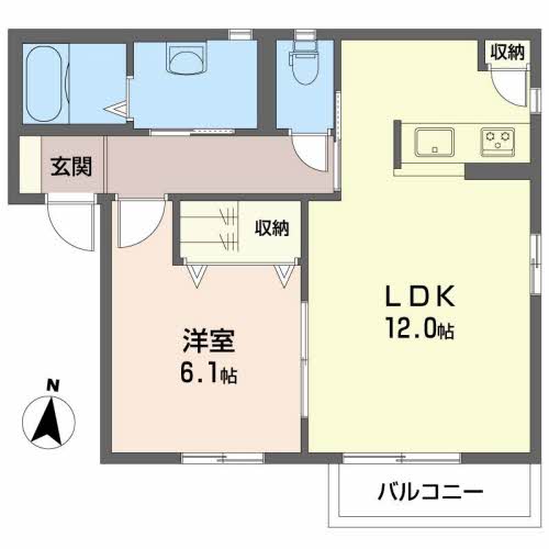 シャーメゾン北本町 0103号-3