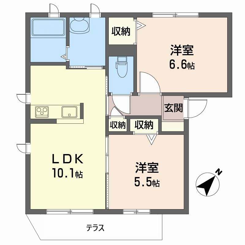 シャーメゾン誠和 0101号-5