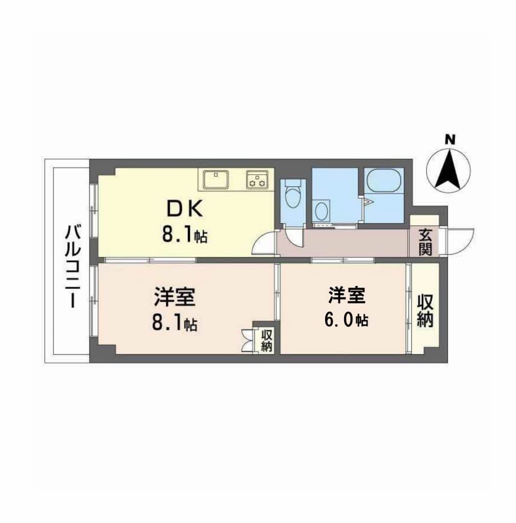 ドゥミール西山本 0101号-16
