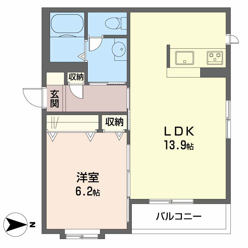 ヌーベル上之島Ａ 0205号-16
