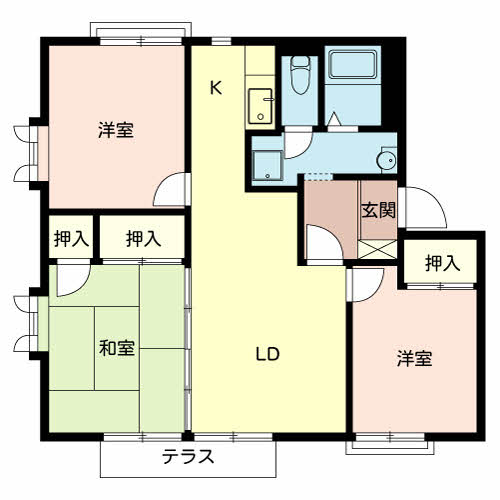 クレールハイツ．0105-2