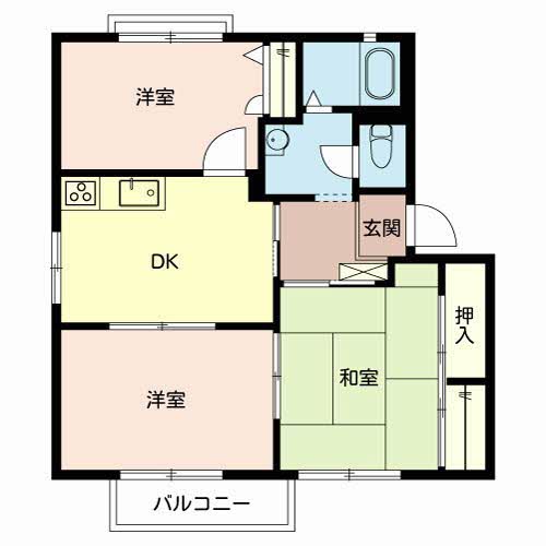 ＫＨＫ津久野ハイツC205-2