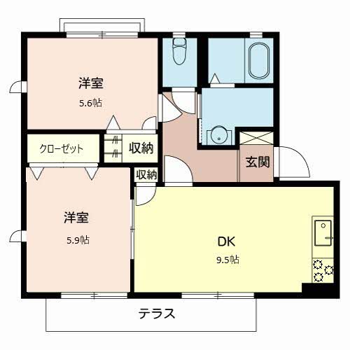 シェーンヴィラＫ＆Ｍ　Ⅰ C102号-3
