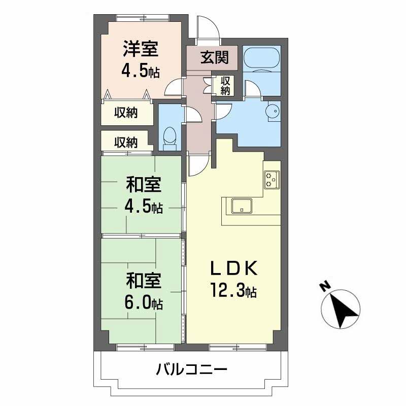 ヒュース一丘弐番館 0306号-16
