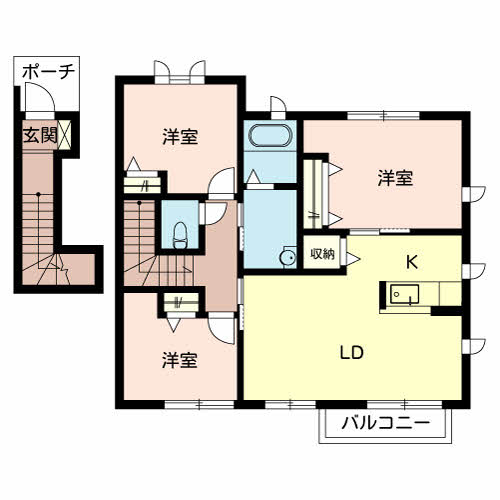 当社管理】ディアスＡＫＩＨＯ 0201号室（和歌山県和歌山市