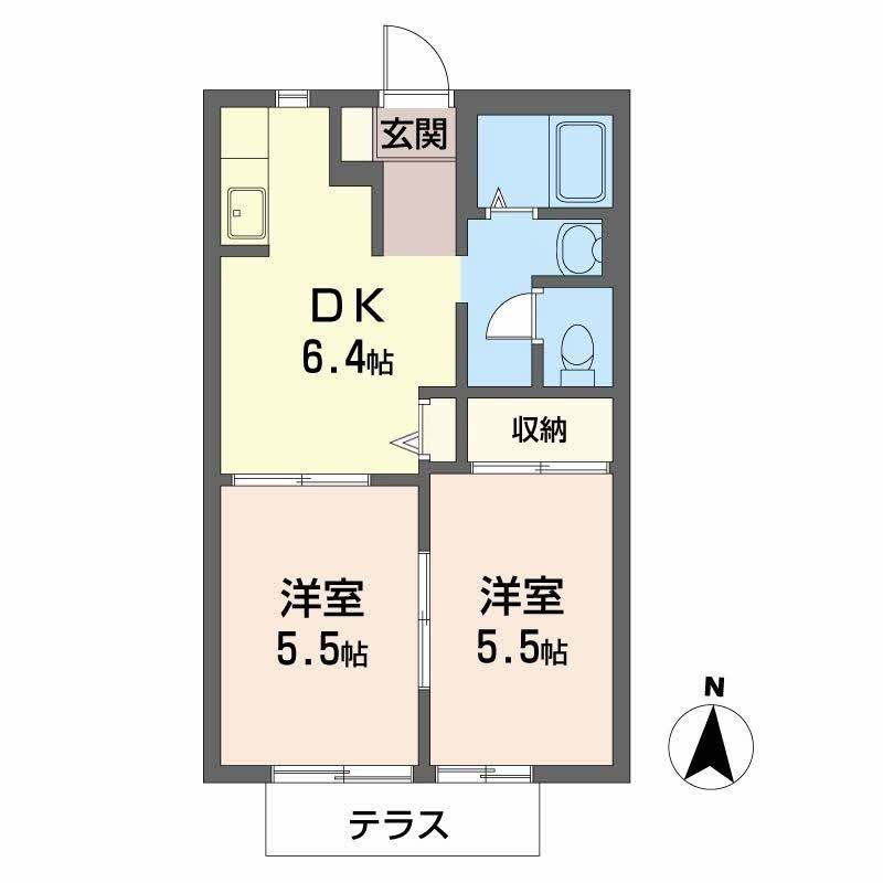 ヒメハナハイツK 0102号-15