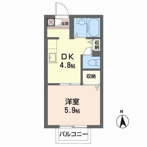 ヴィラ・かしの木Ⅰ，Ⅱ2201-2