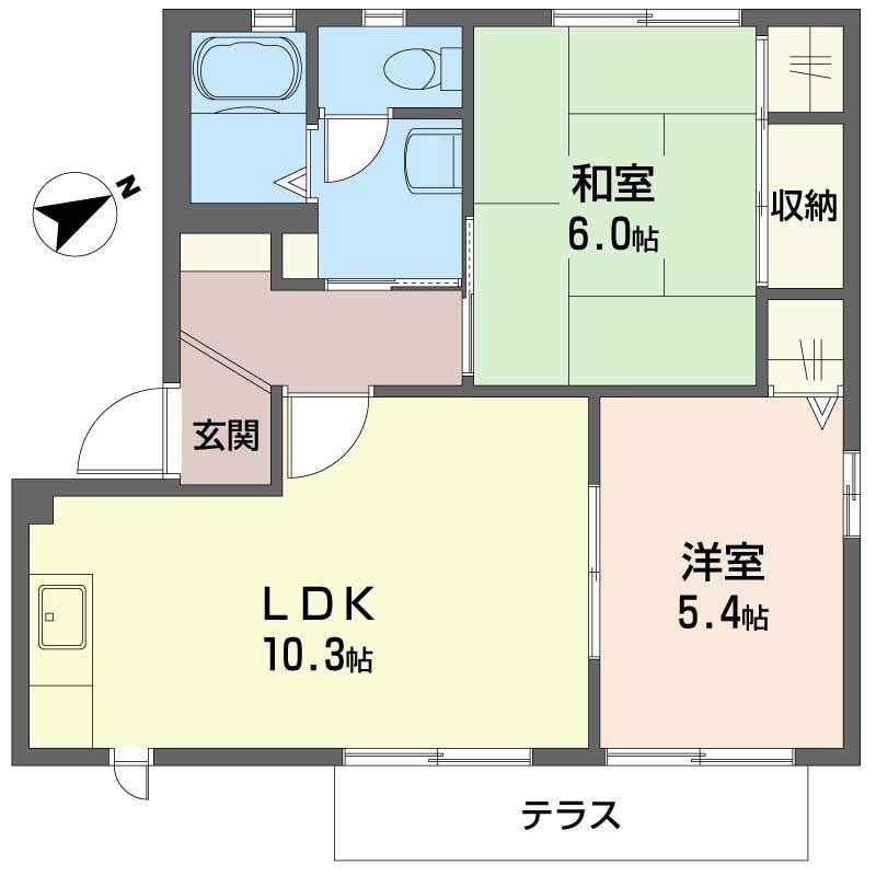 グリーンパレスＩＳＡ－Ⅰ・Ⅱ1101-2