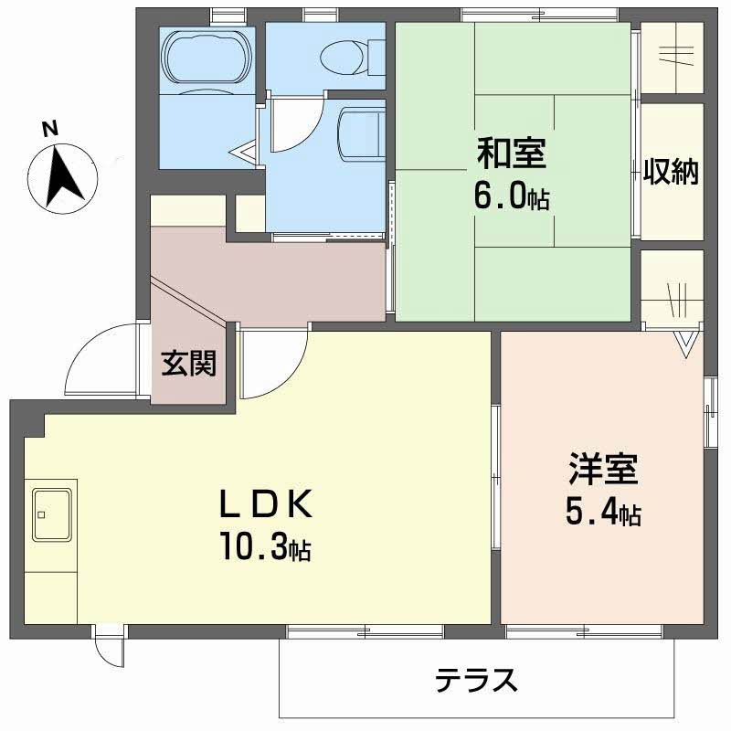 グリーンパレスＩＳＡ－Ⅰ・Ⅱ1101-2