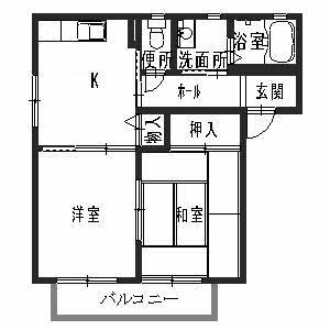 ヴィラかしの木Ⅲ，Ⅳ，Ⅴ3201-2